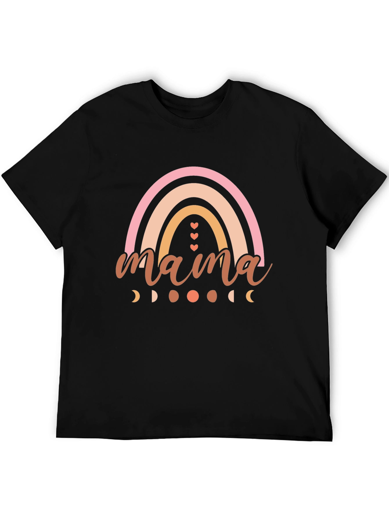 Mama Rainbow Graphic Tee - Stylish Comfort