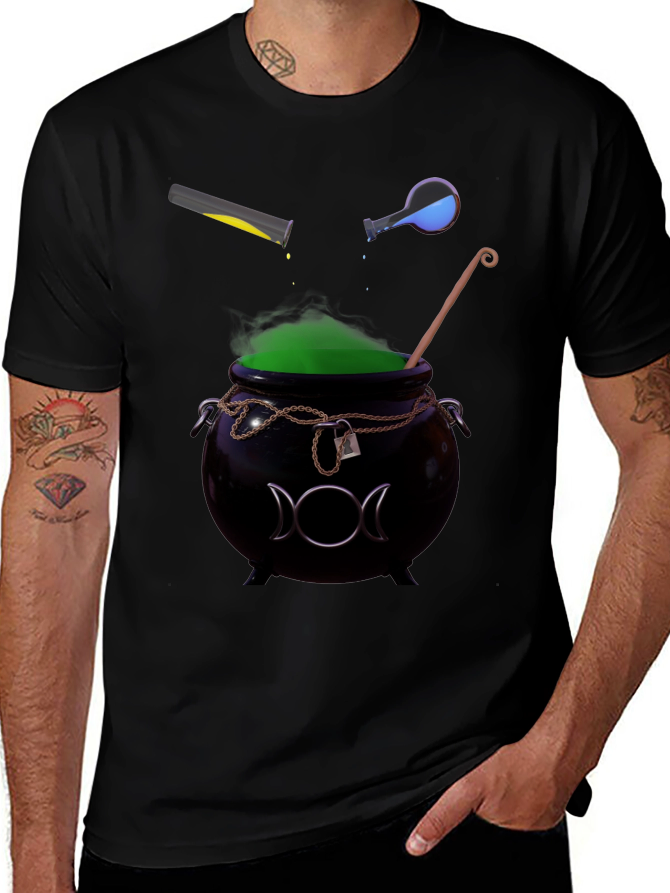 Witch Cauldron Potion T-Shirt