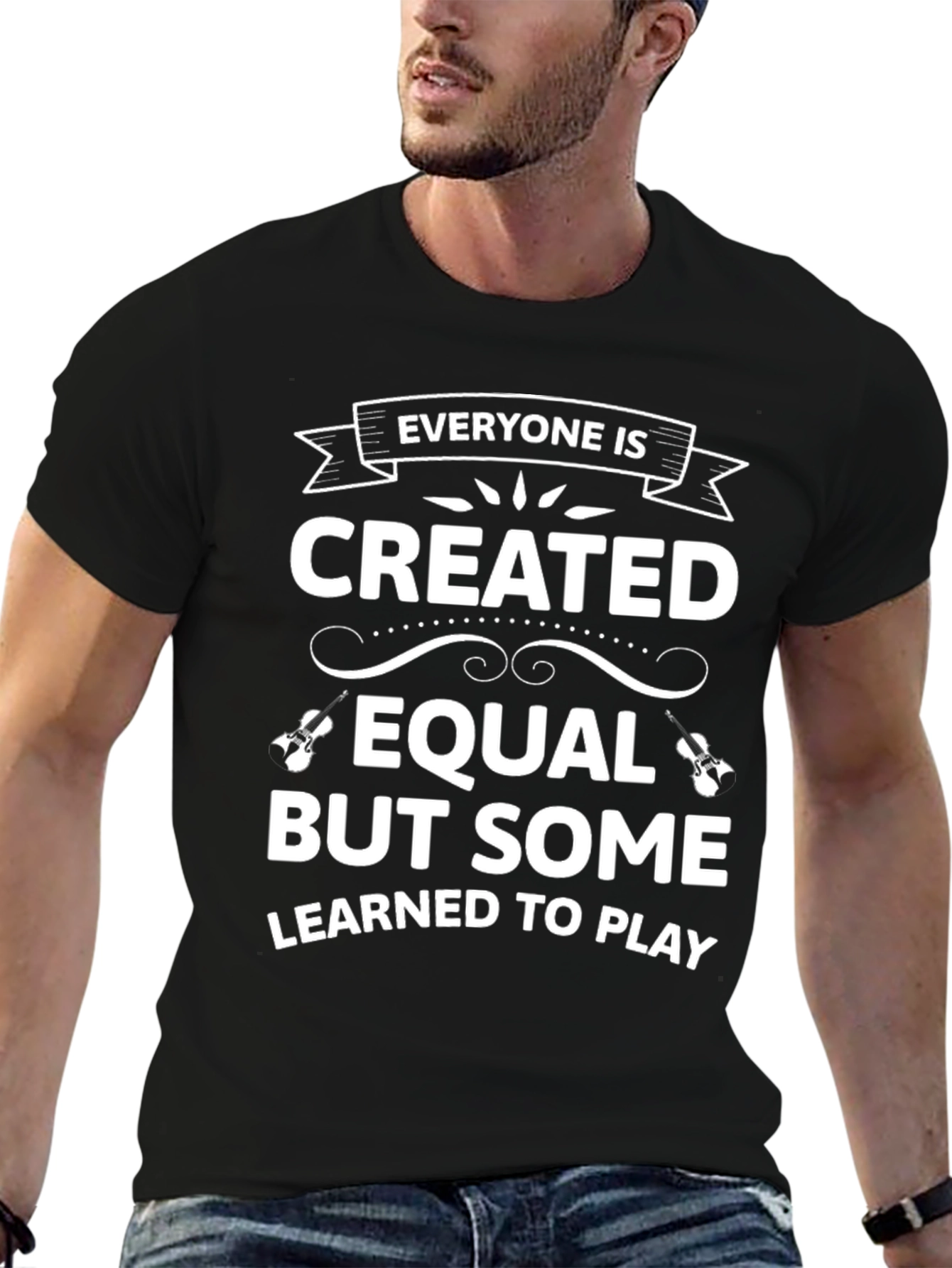 Everyone is Created Equal Musician T-Shirt