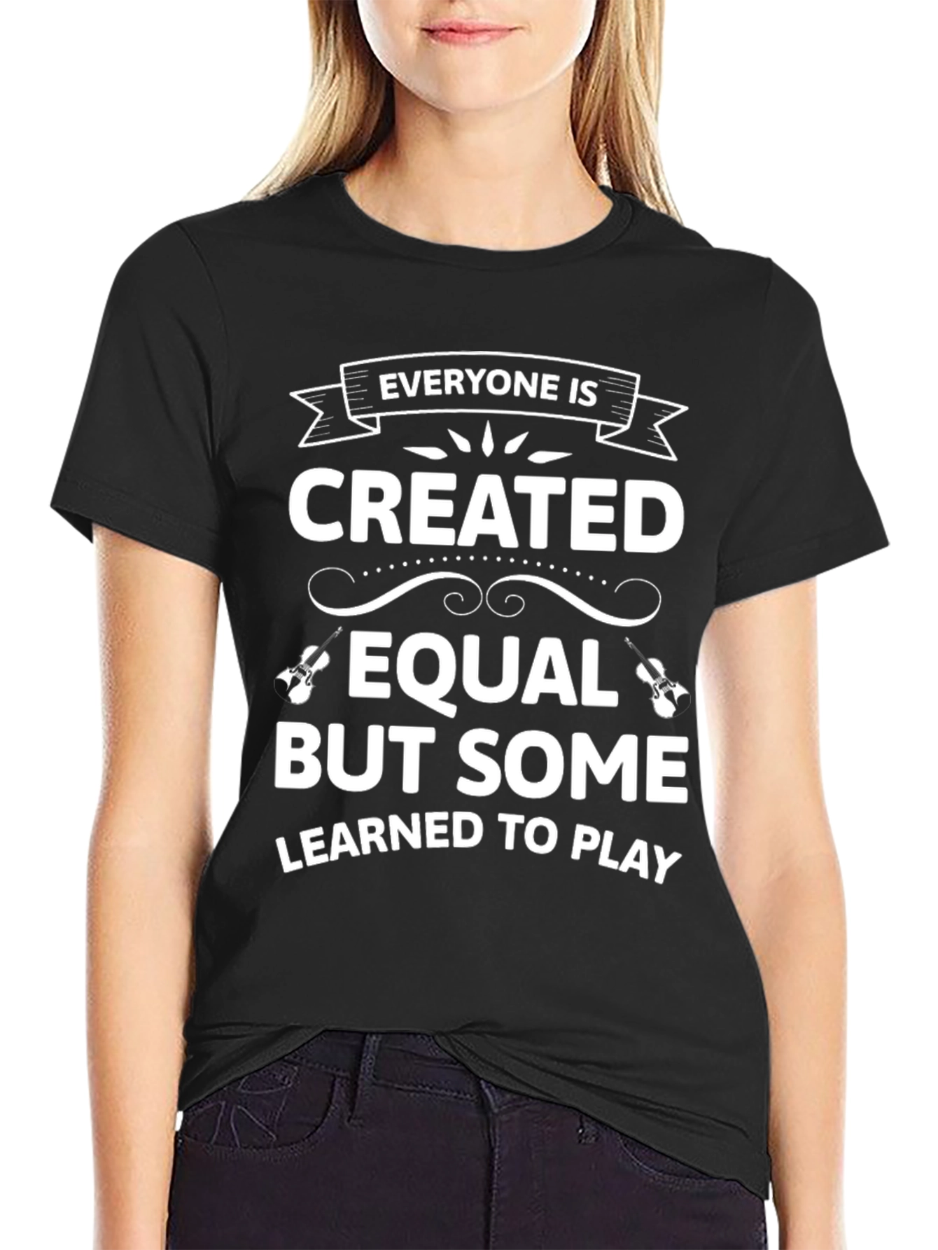 Everyone is Created Equal Musician T-Shirt