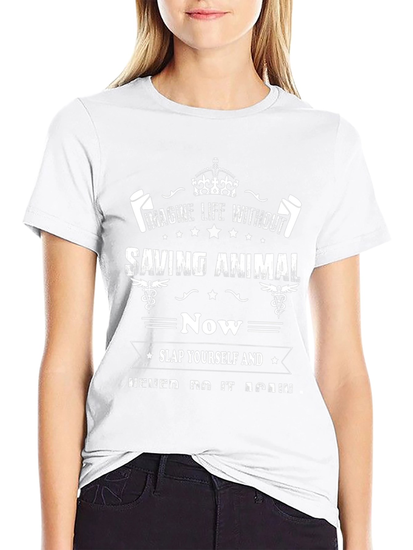 Imagine Life Without Saving Animals T-Shirt