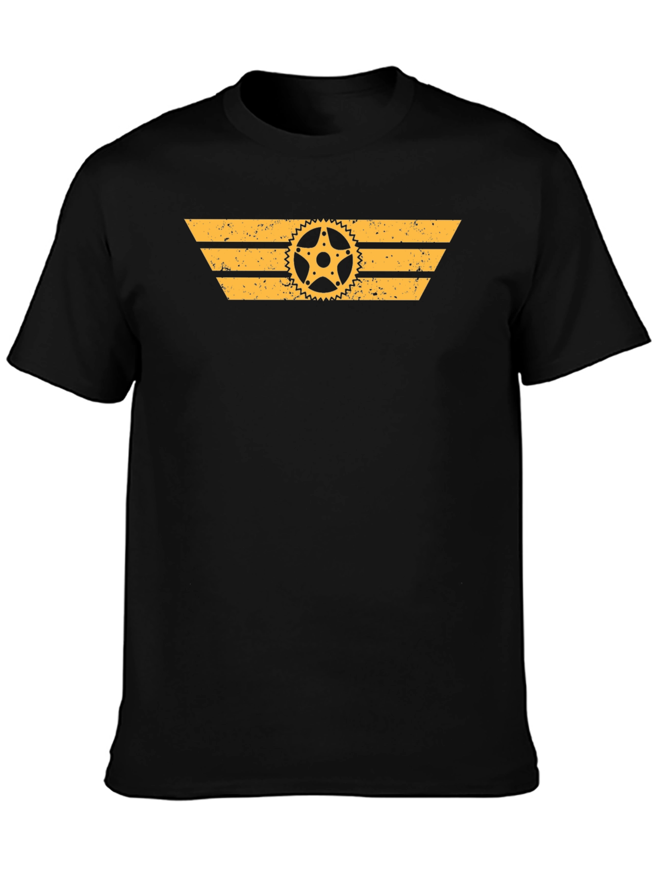 Gear Graphic Print T-Shirt