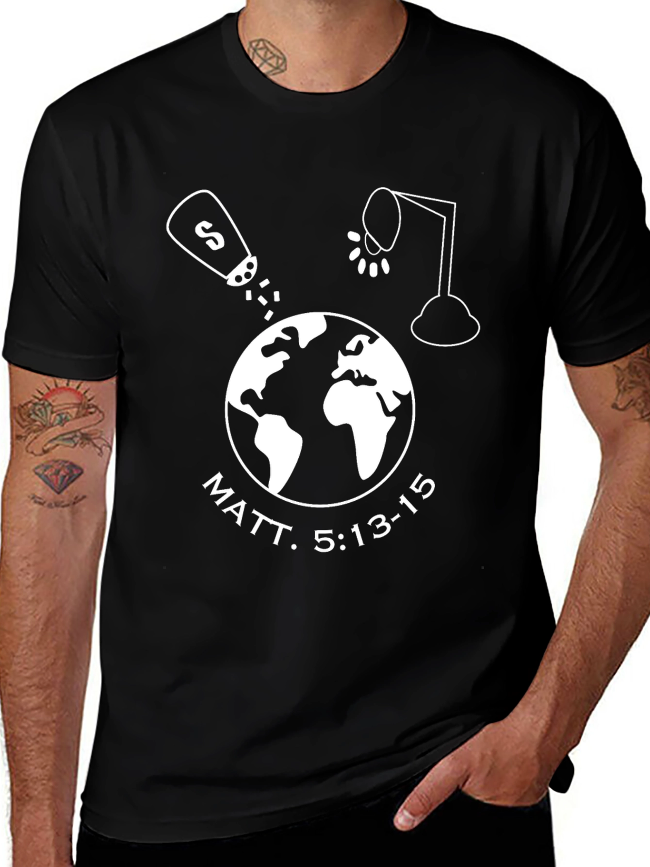Salt and Light Graphic Tee - Matthew 5:13-15