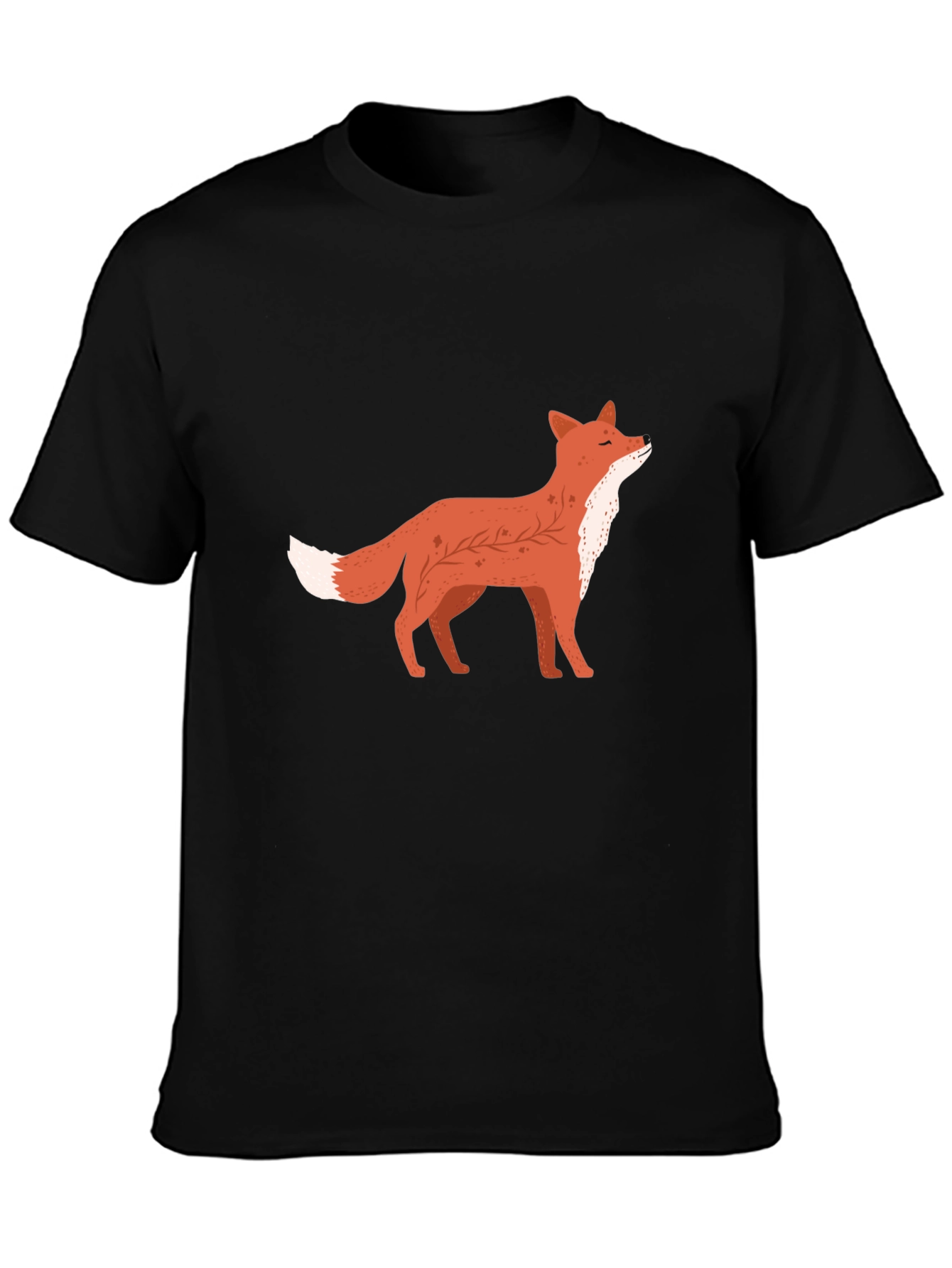Fox Graphic Black T-Shirt