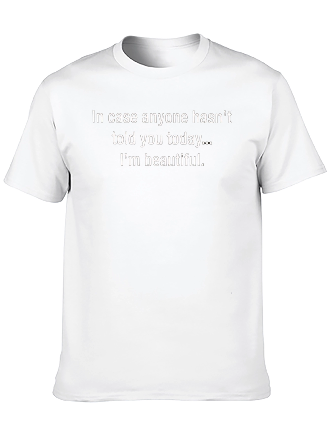 Funny Im Beautiful Graphic T-Shirt
