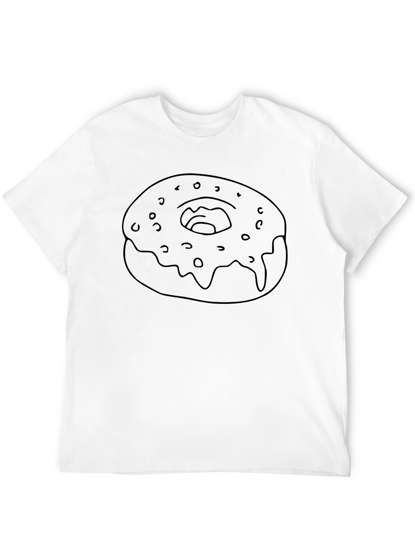 Donut Graphic Tee - Casual Style