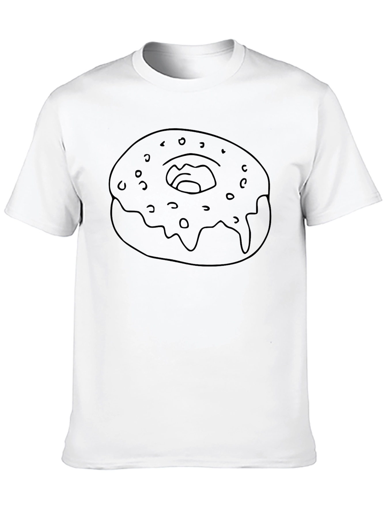 Donut Graphic Tee - Casual Style
