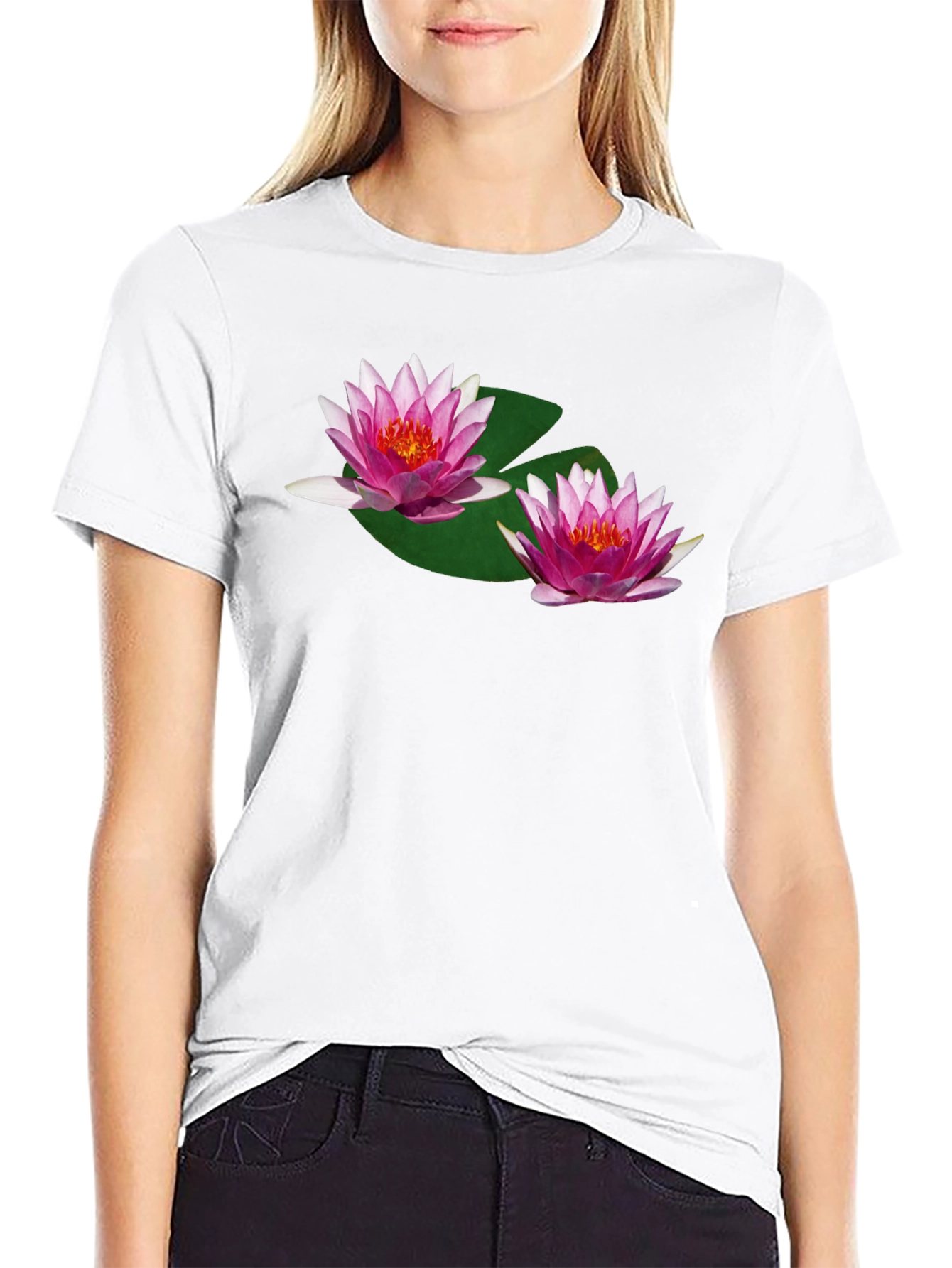 Lotus Blossom Graphic Tee
