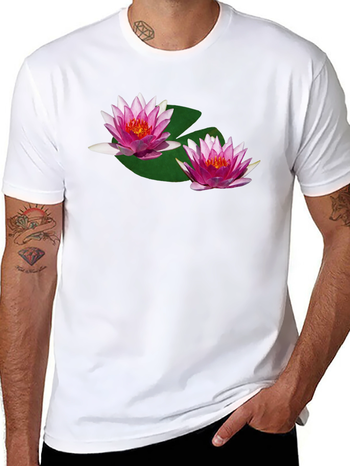 Lotus Blossom Graphic Tee