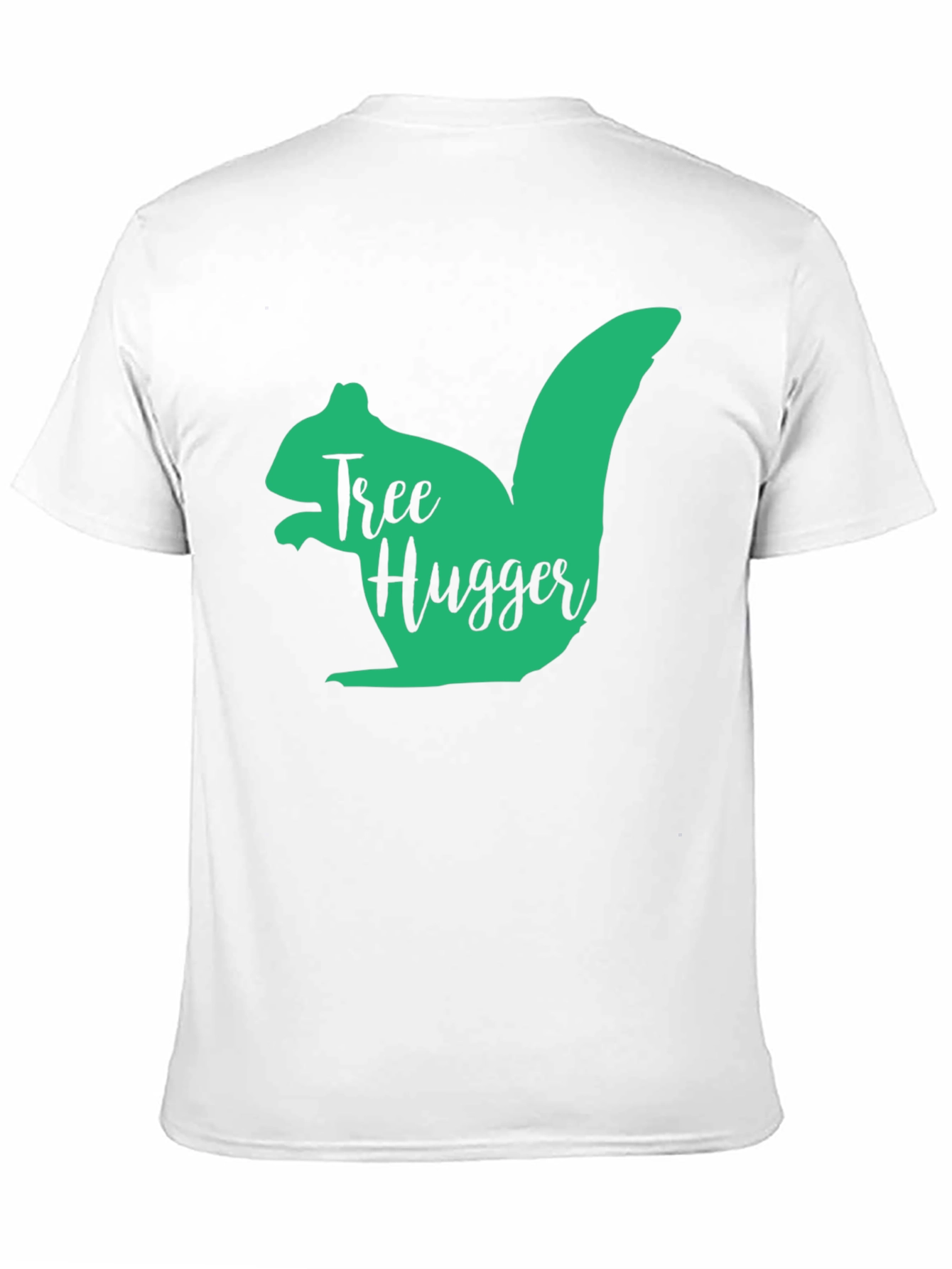 Tree Hugger Squirrel Graphic T-Shirt