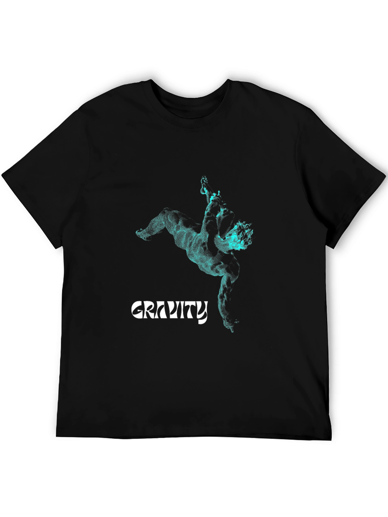 Gravity T-Shirt - Abstract Man Design