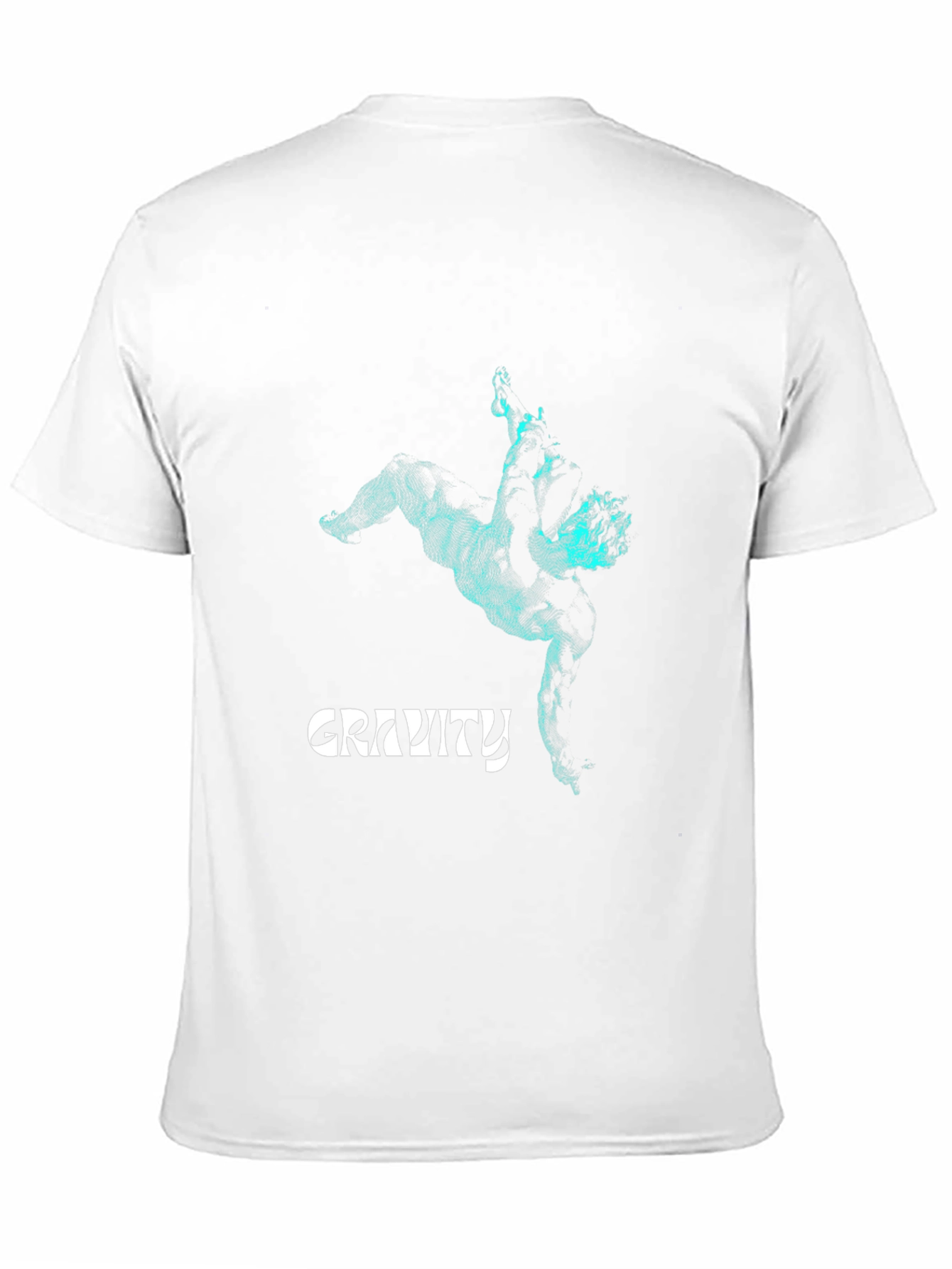 Gravity T-Shirt - Abstract Man Design