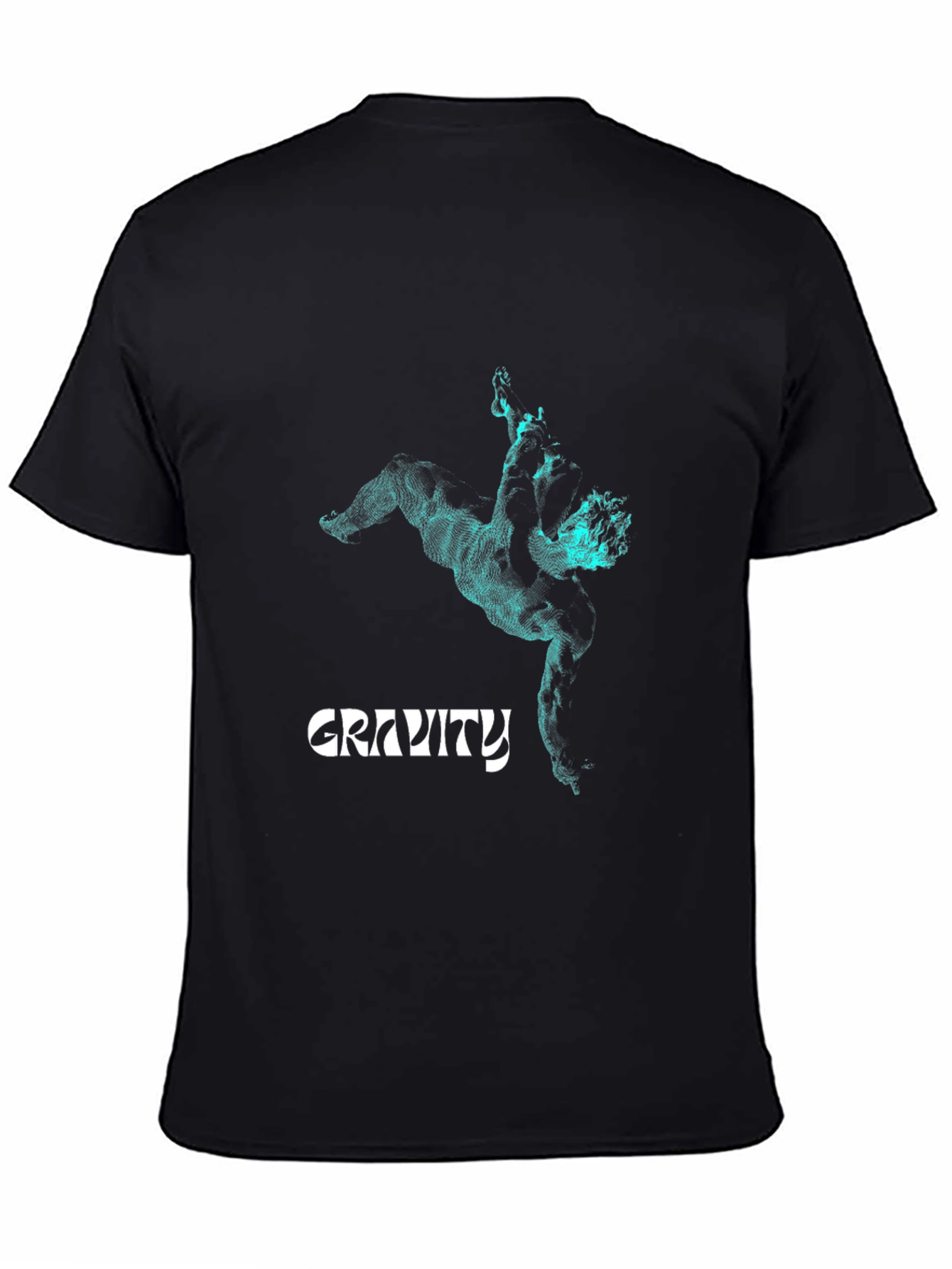 Gravity T-Shirt - Abstract Man Design