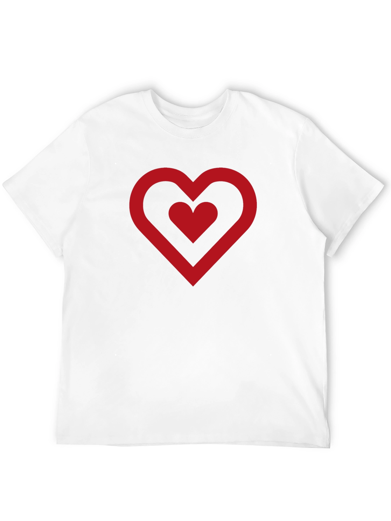 Heart Graphic Black T-Shirt