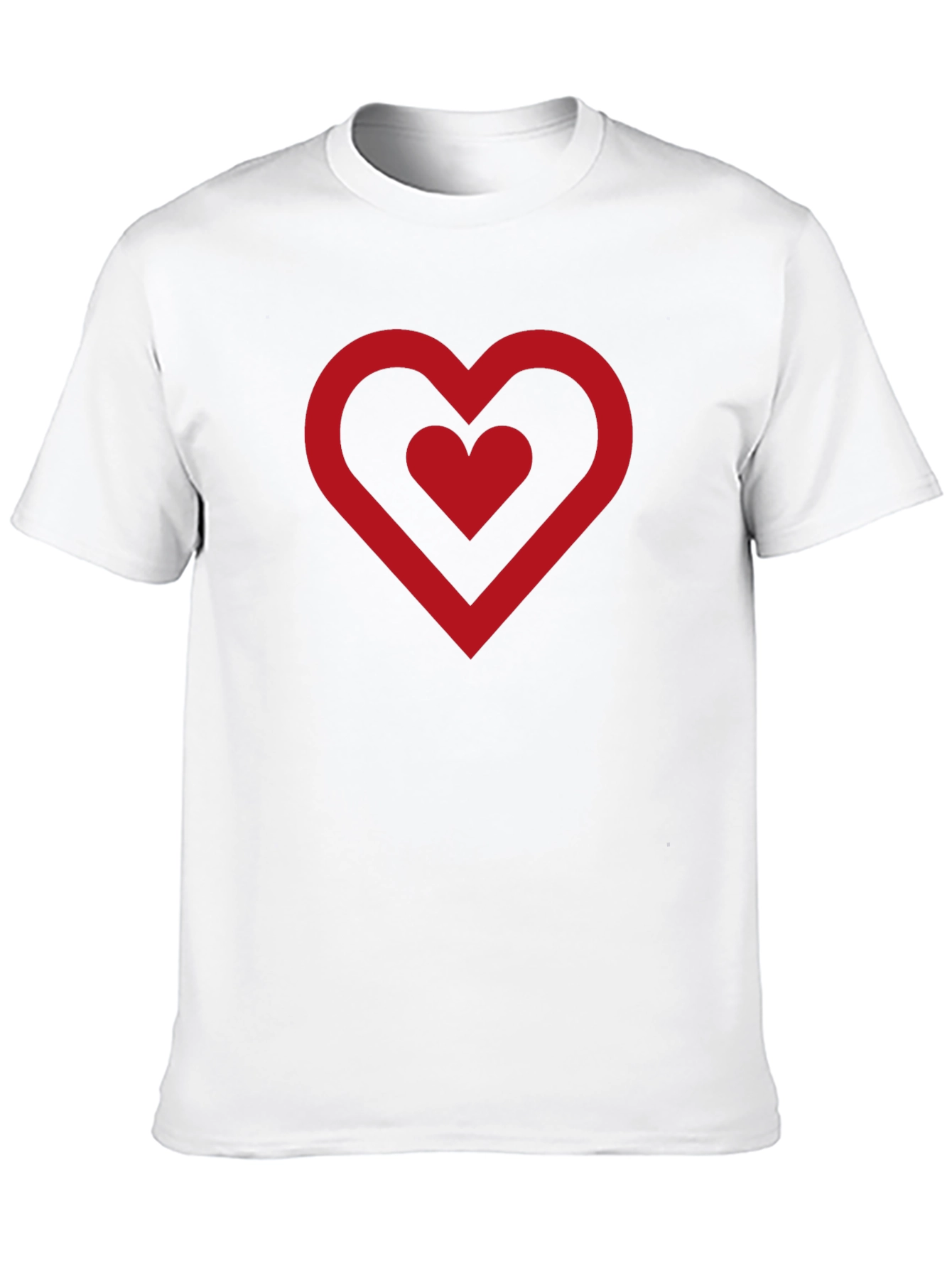 Heart Graphic Black T-Shirt