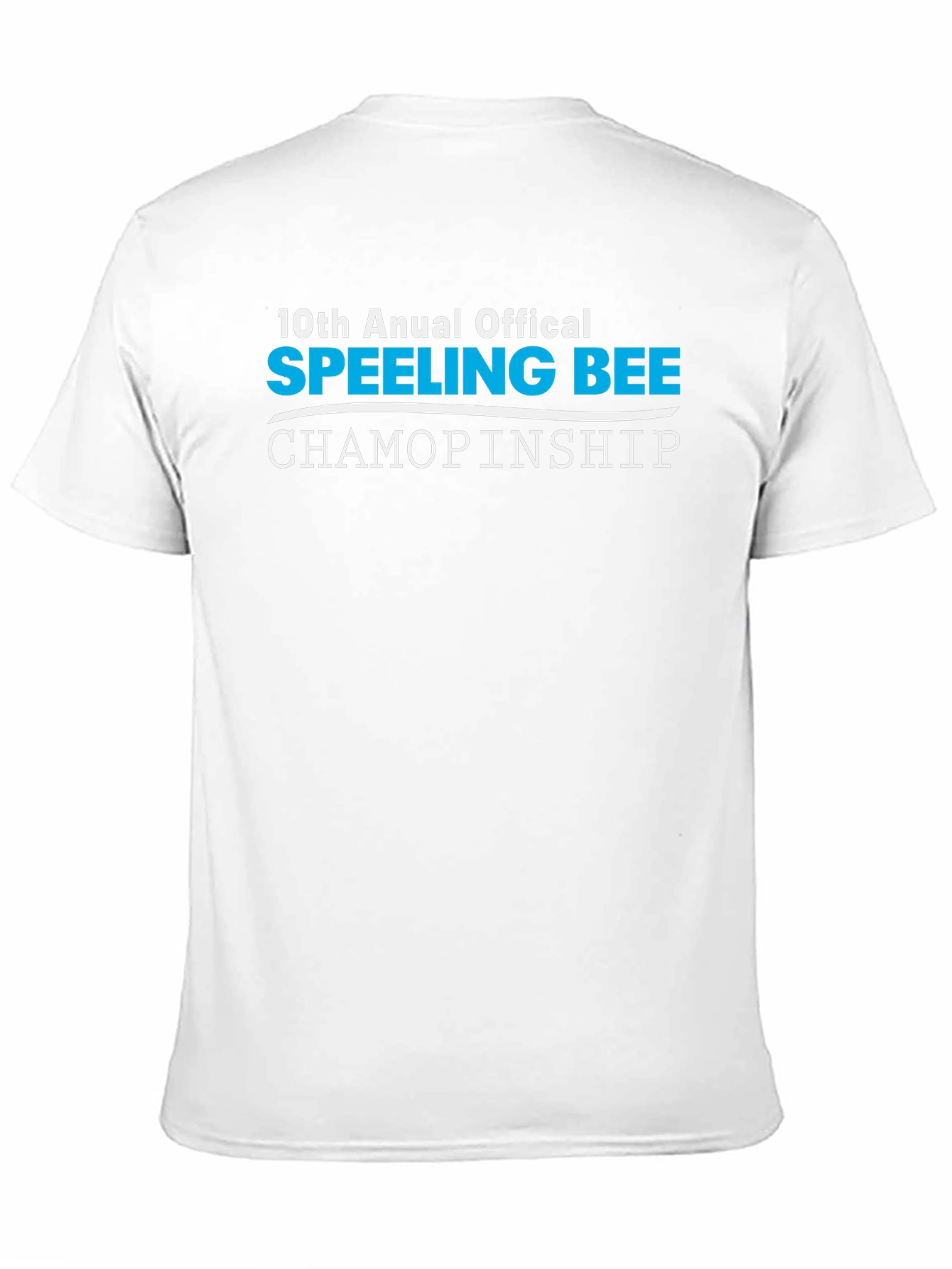 10th Annual Spelling Bee Championship T-Shirt