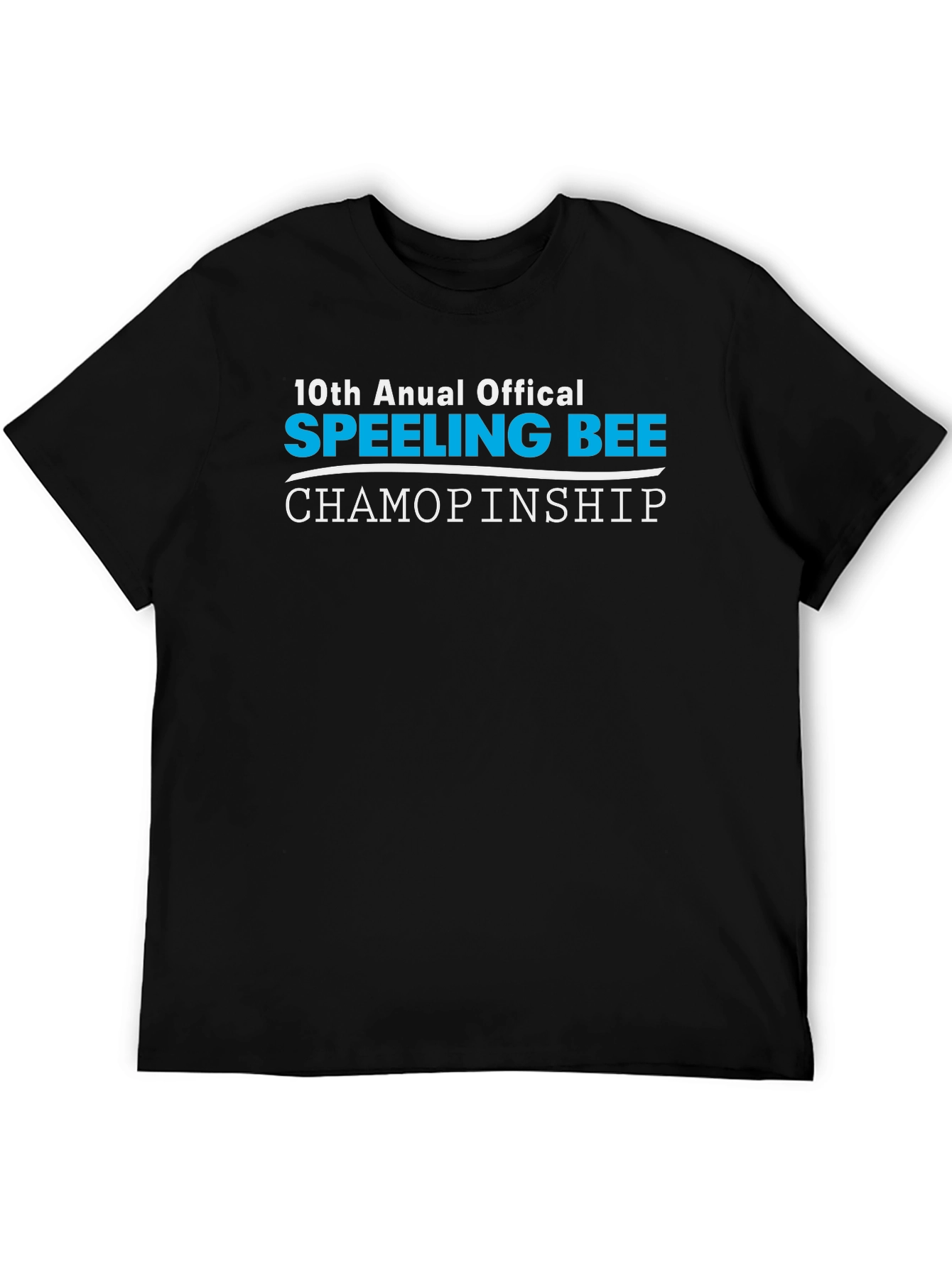 10th Annual Spelling Bee Championship T-Shirt