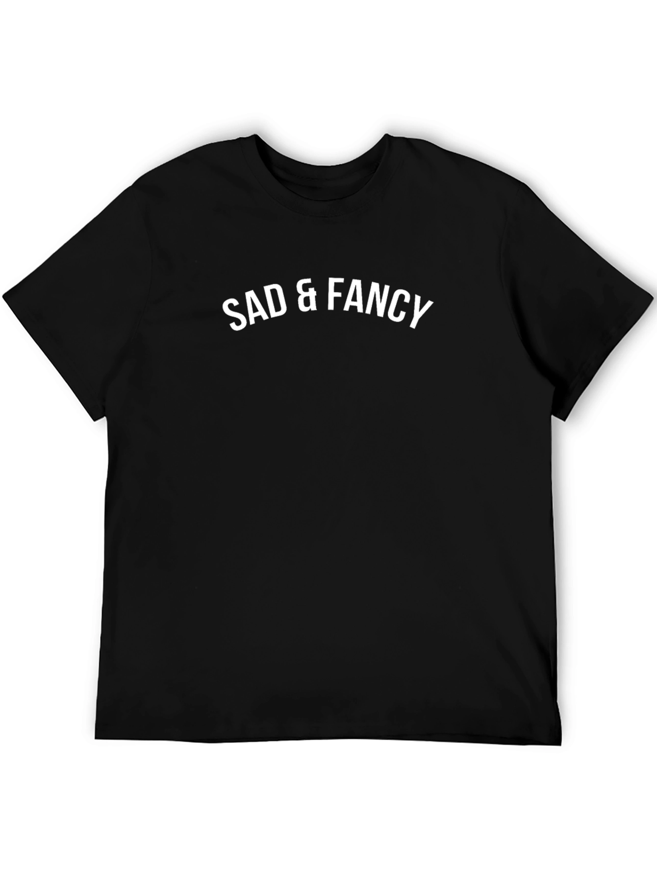 Sad & Fancy Graphic Tee - Trendy Casual Wear