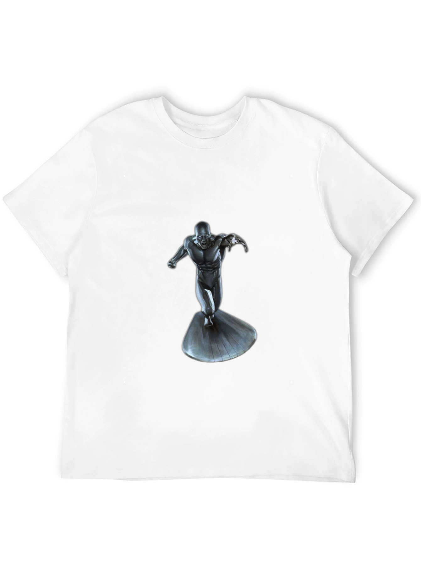 Silver Surfer Graphic Black T-Shirt