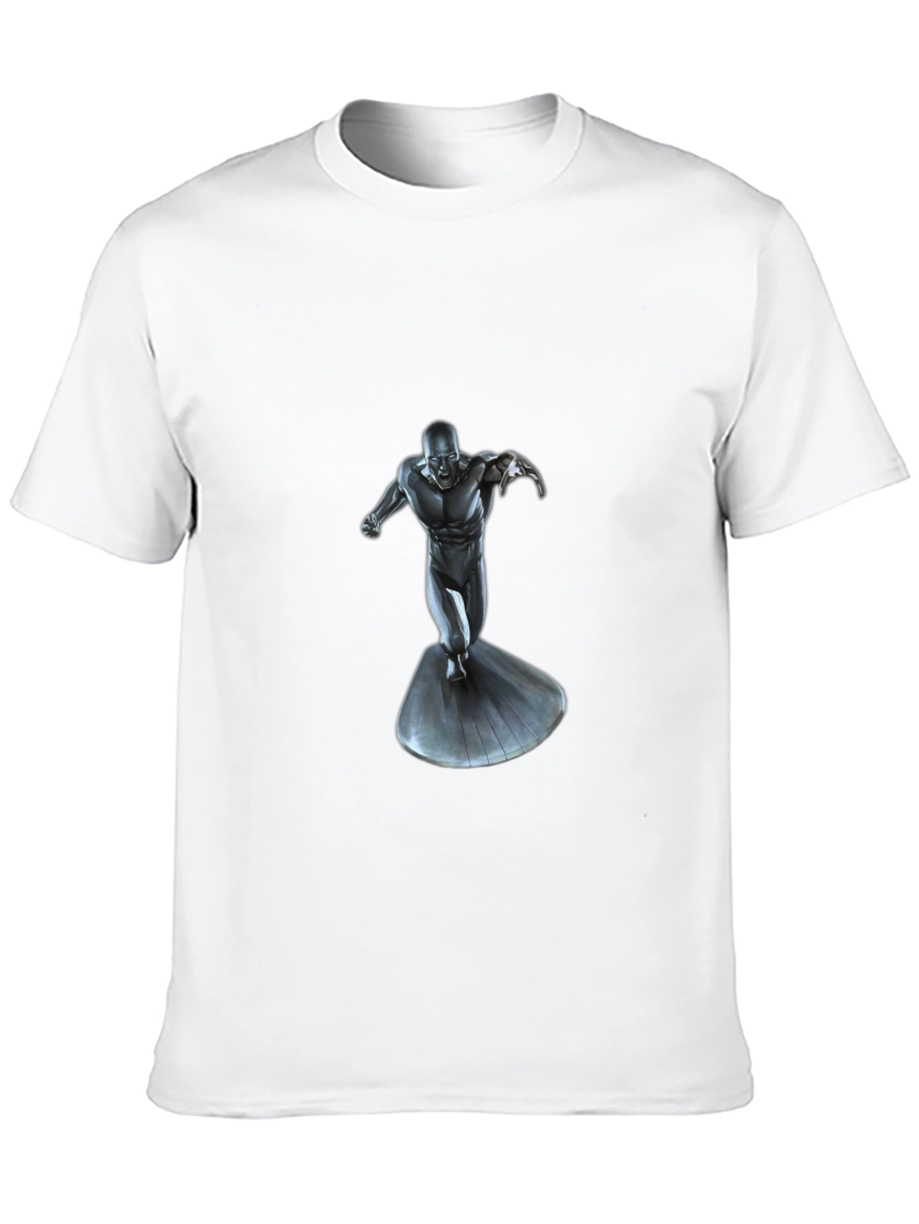 Silver Surfer Graphic Black T-Shirt