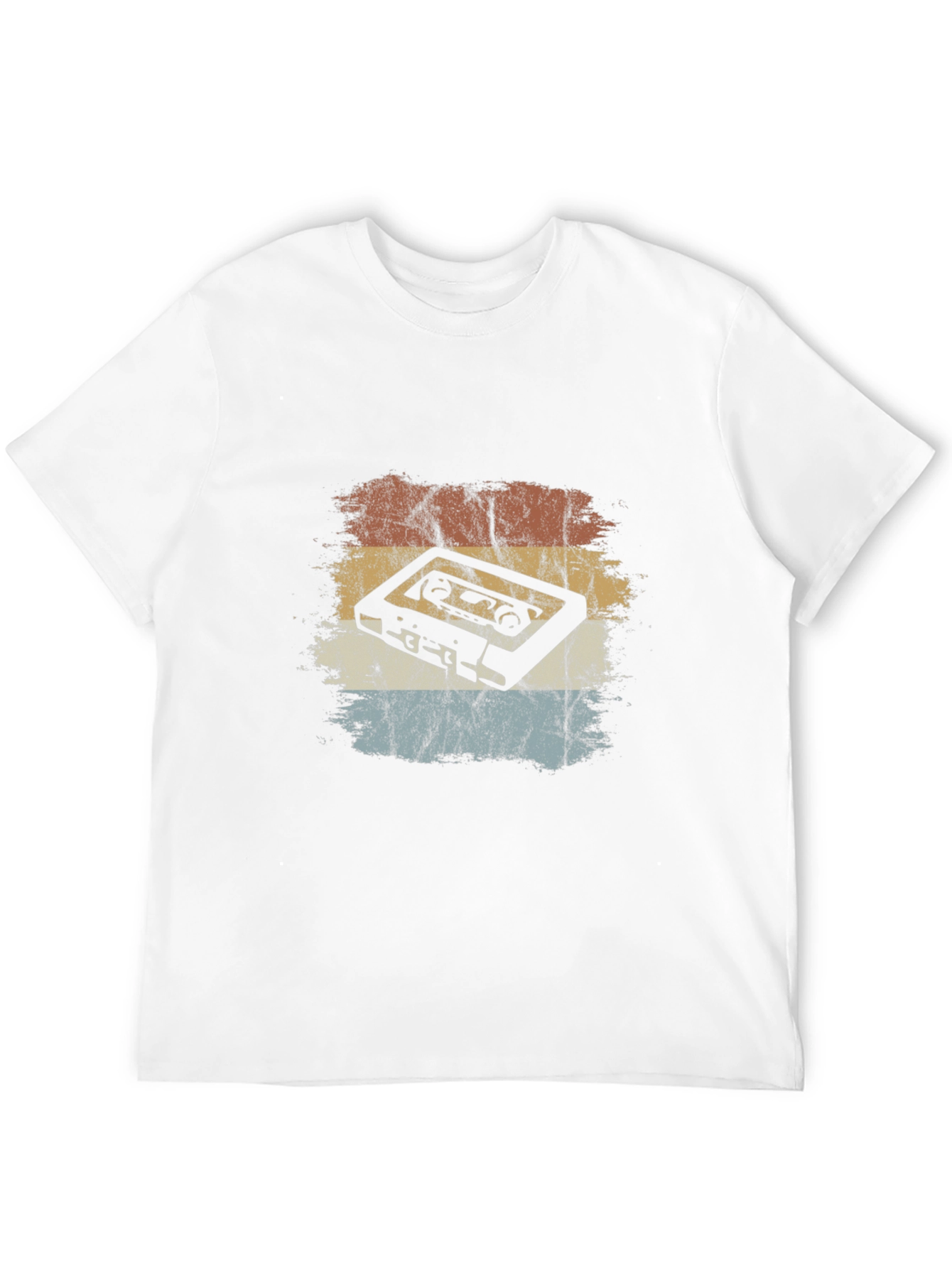 Retro Cassette Tape Graphic T-Shirt
