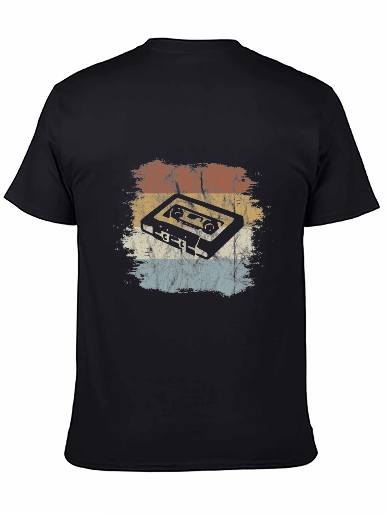 Retro Cassette Tape Graphic T-Shirt