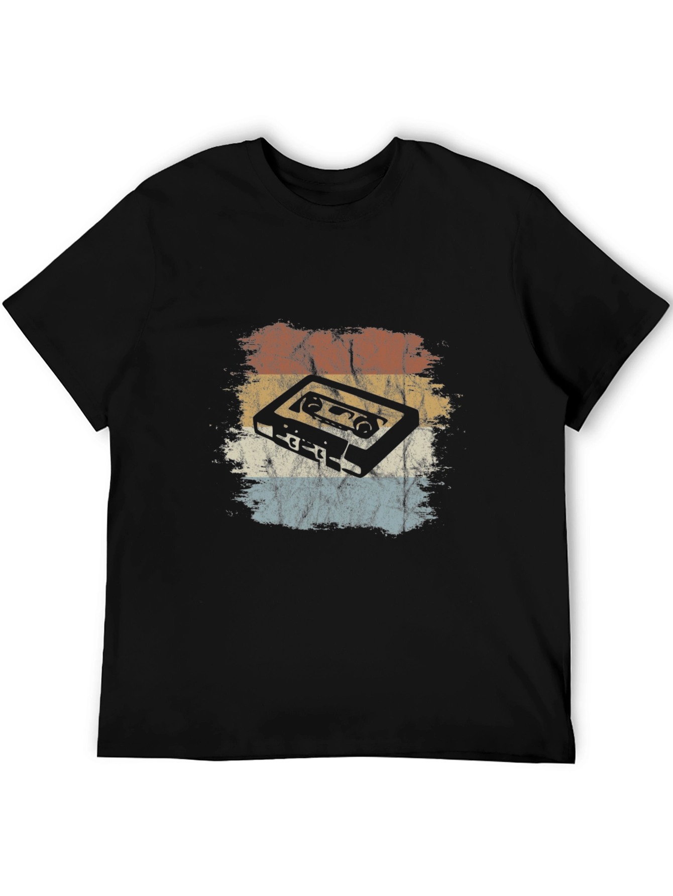 Retro Cassette Tape Graphic T-Shirt