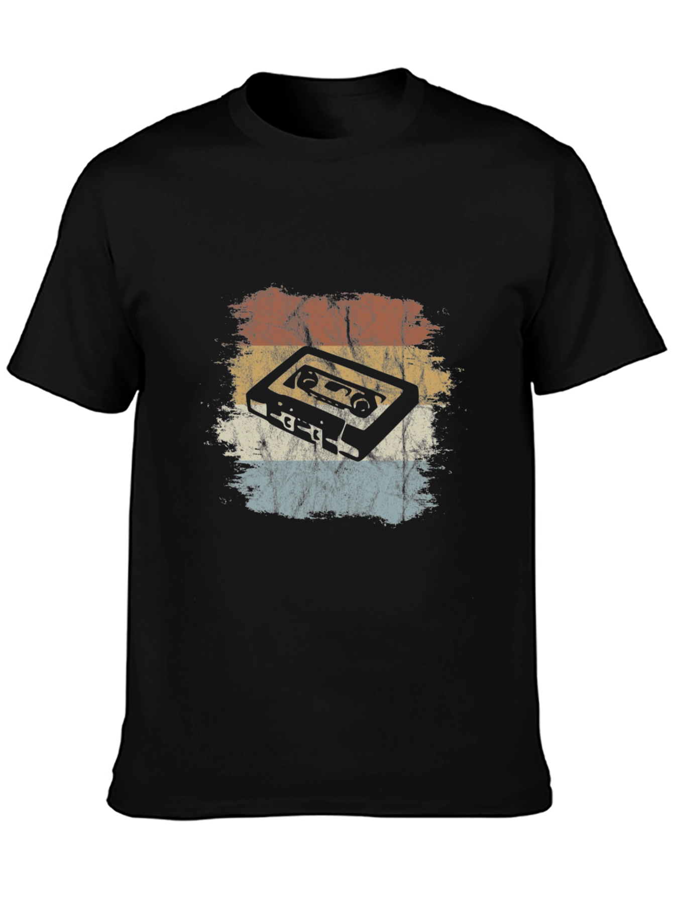 Retro Cassette Tape Graphic T-Shirt