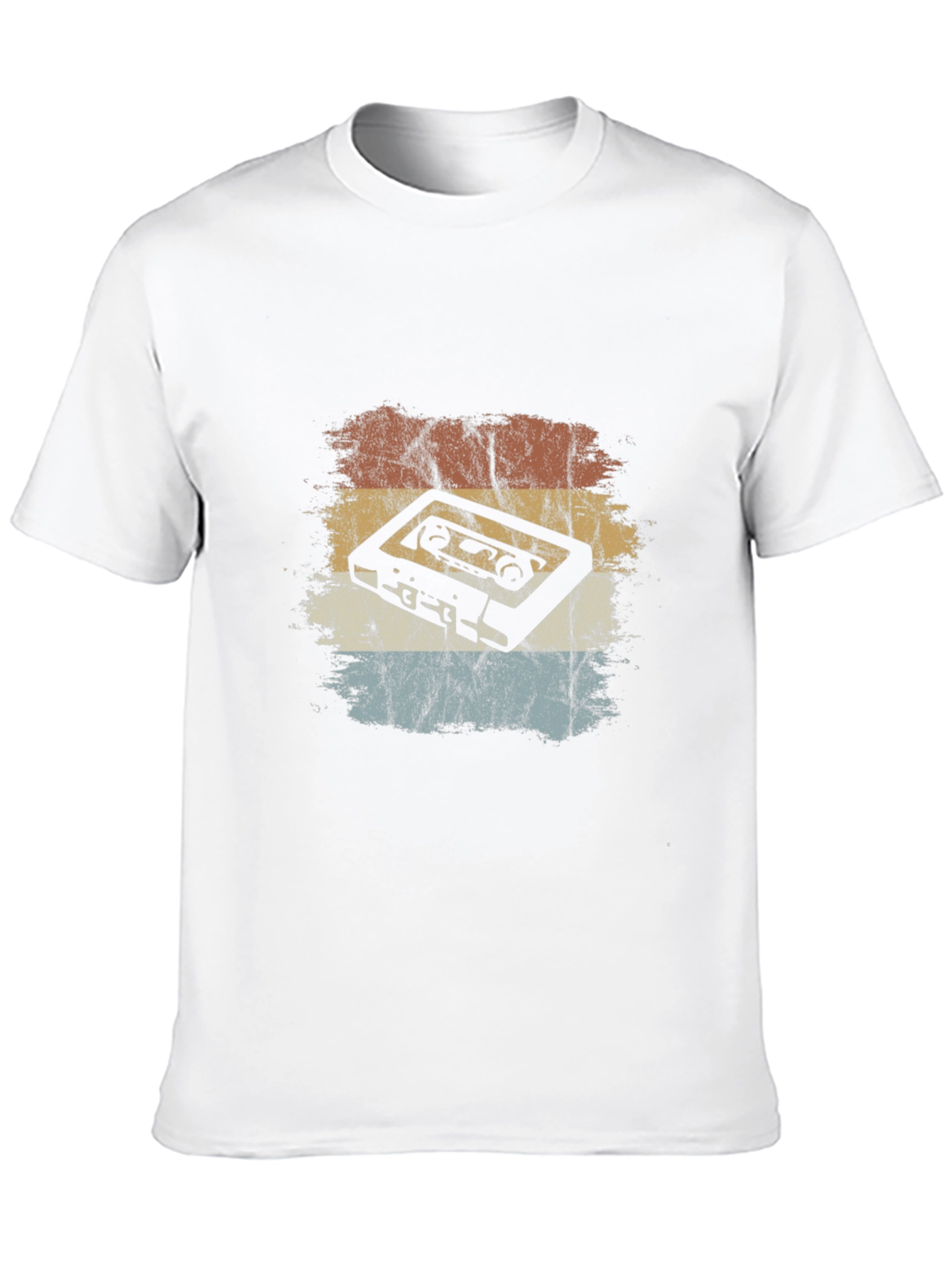 Retro Cassette Tape Graphic T-Shirt