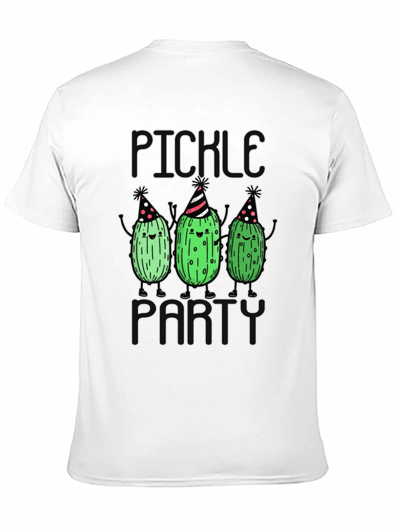 Pickle Party T-Shirt - Funny Cartoon Design
