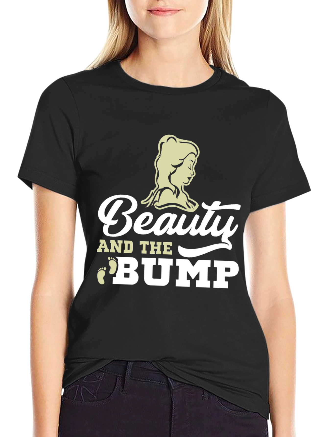 Beauty and the Bump Maternity T-Shirt