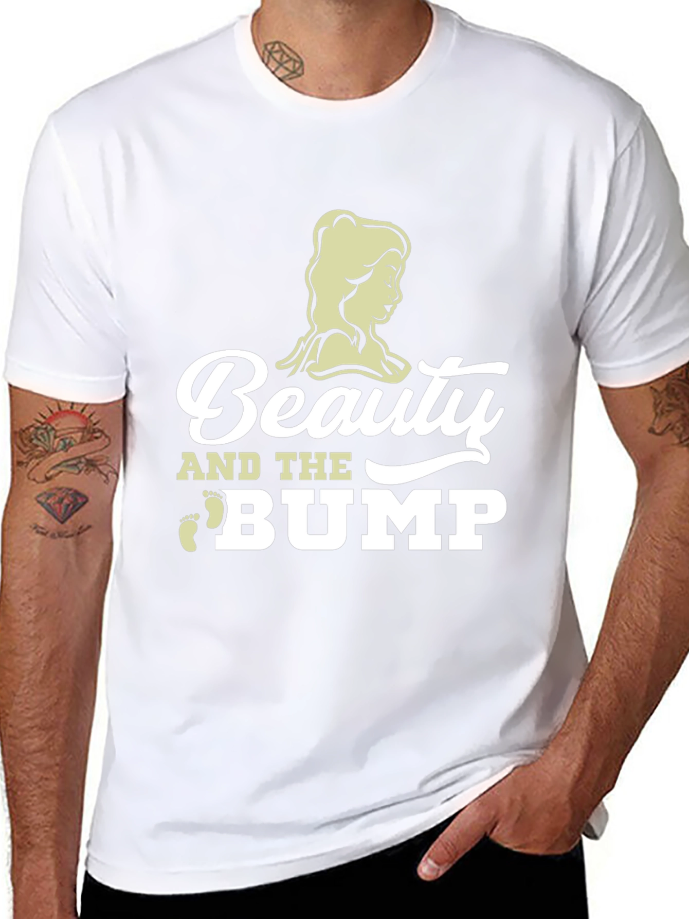 Beauty and the Bump Maternity T-Shirt