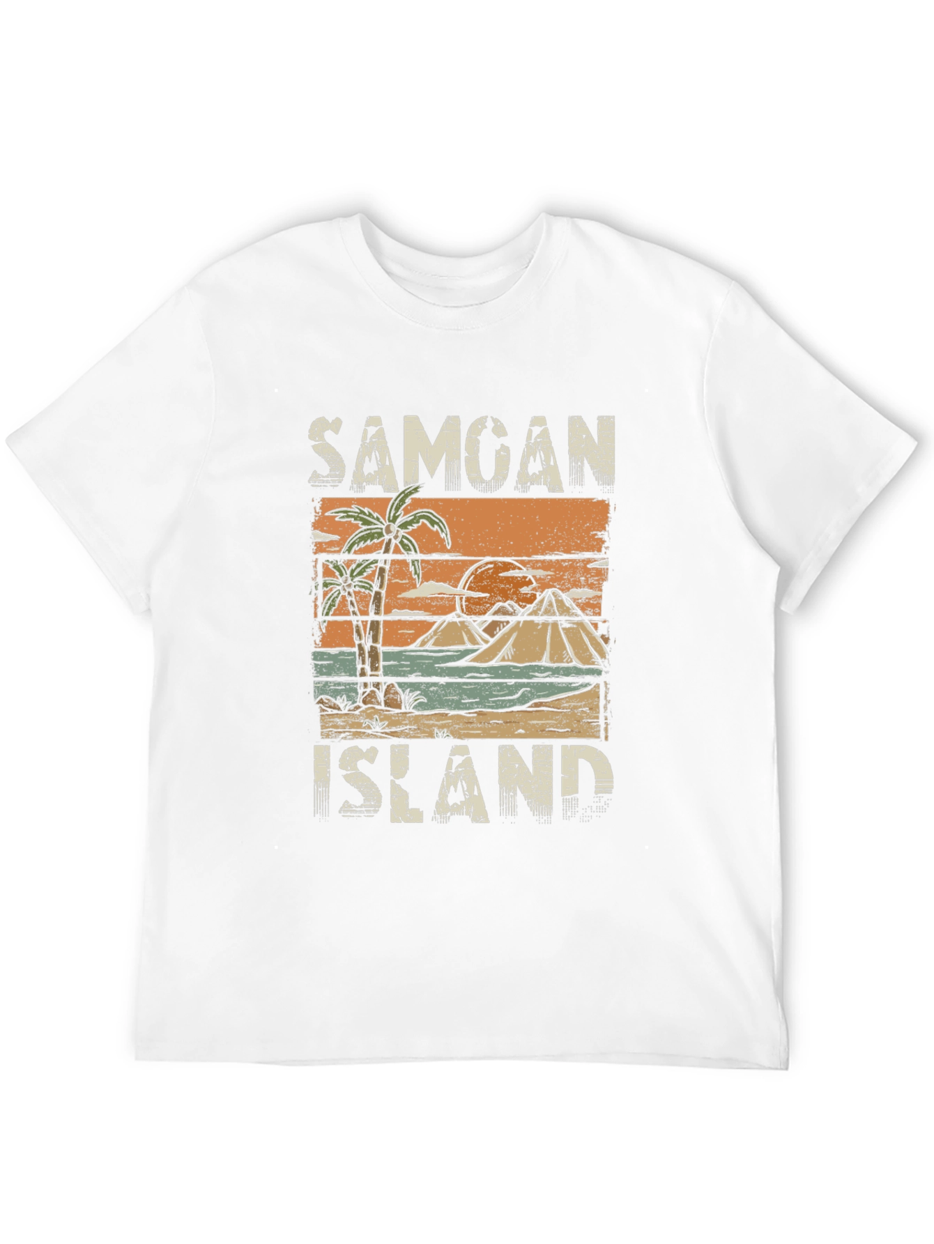 Samoan Island T-Shirt - Tropical Vacation Souvenir Tee