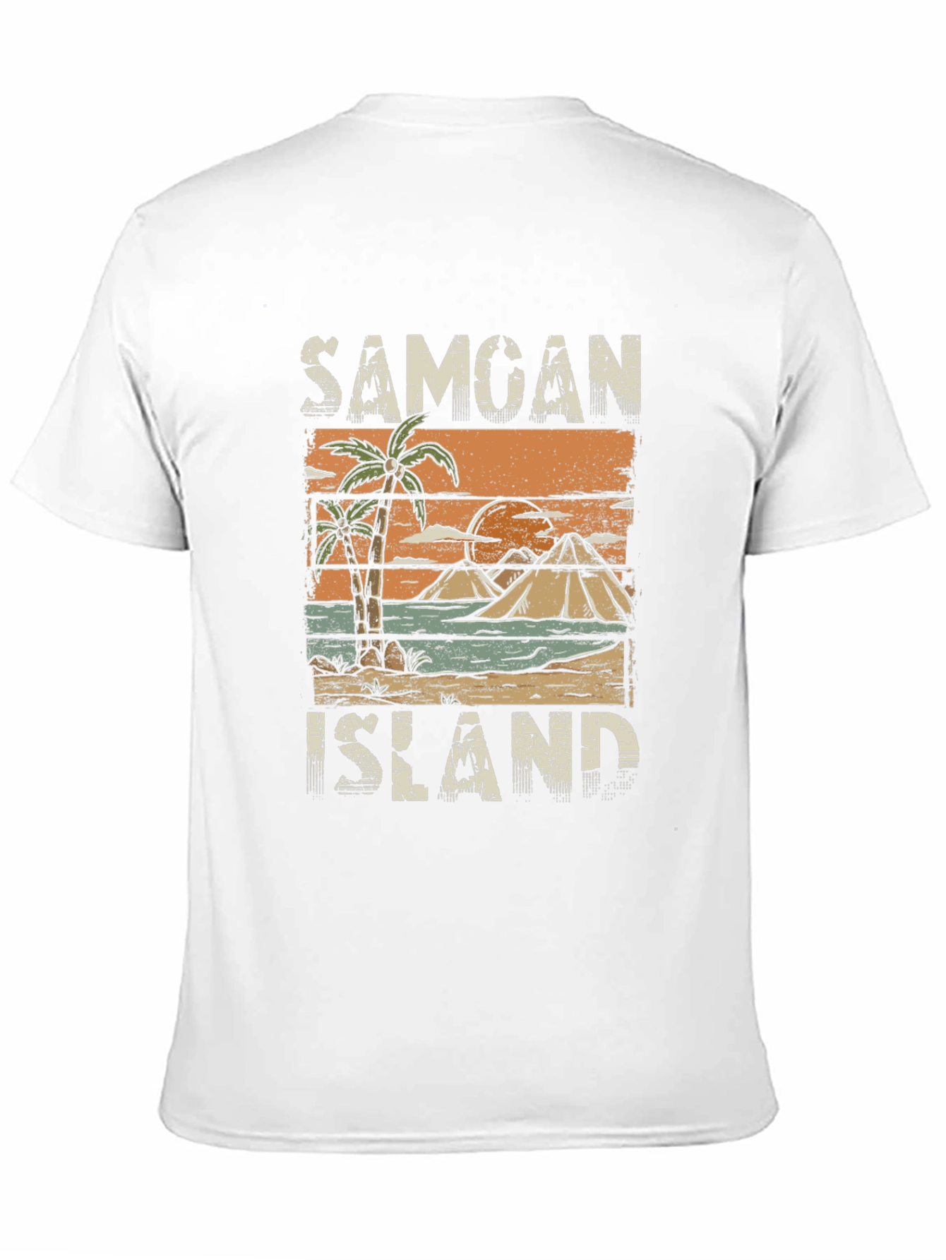Samoan Island T-Shirt - Tropical Vacation Souvenir Tee