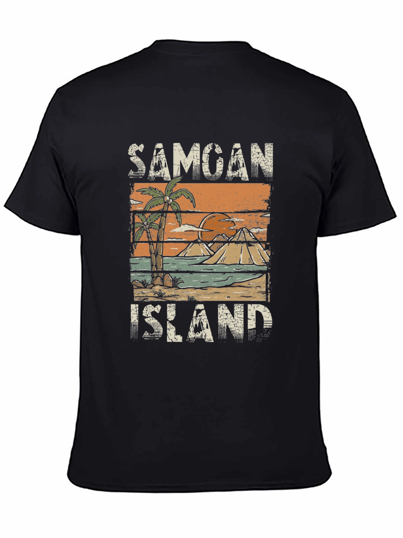 Samoan Island T-Shirt - Tropical Vacation Souvenir Tee