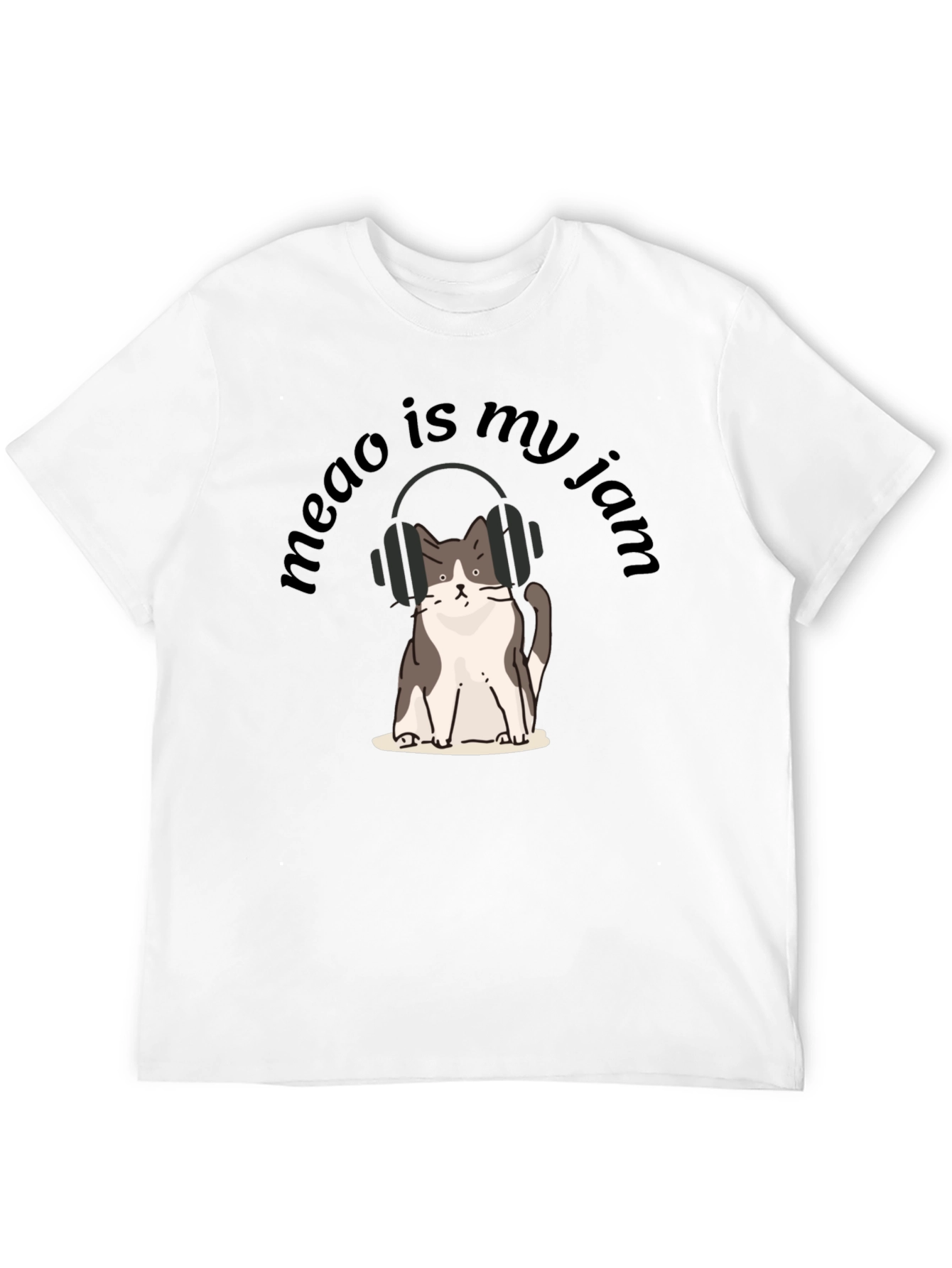 Meao is My Jam T-Shirt - Cat Lover Apparel