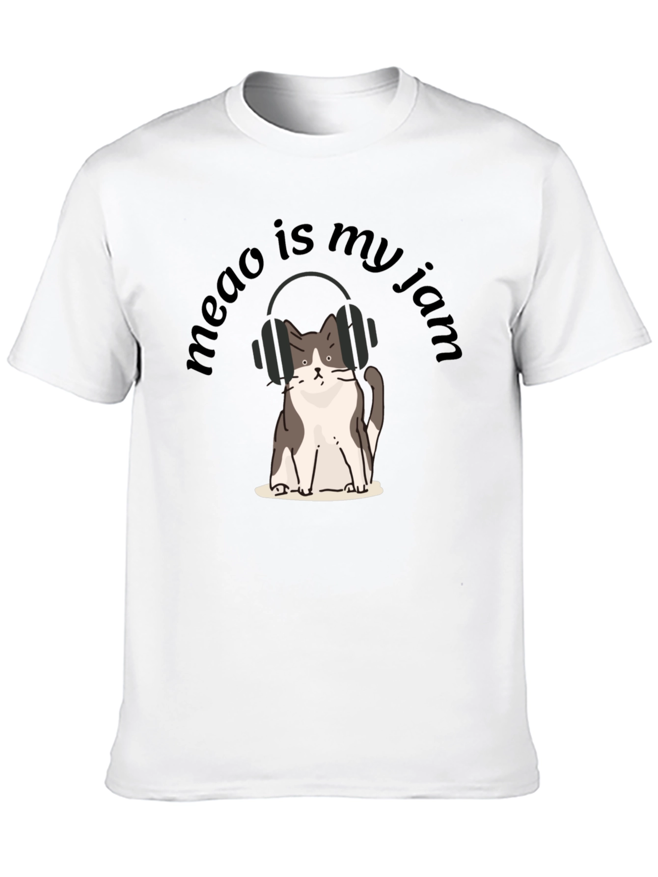 Meao is My Jam T-Shirt - Cat Lover Apparel