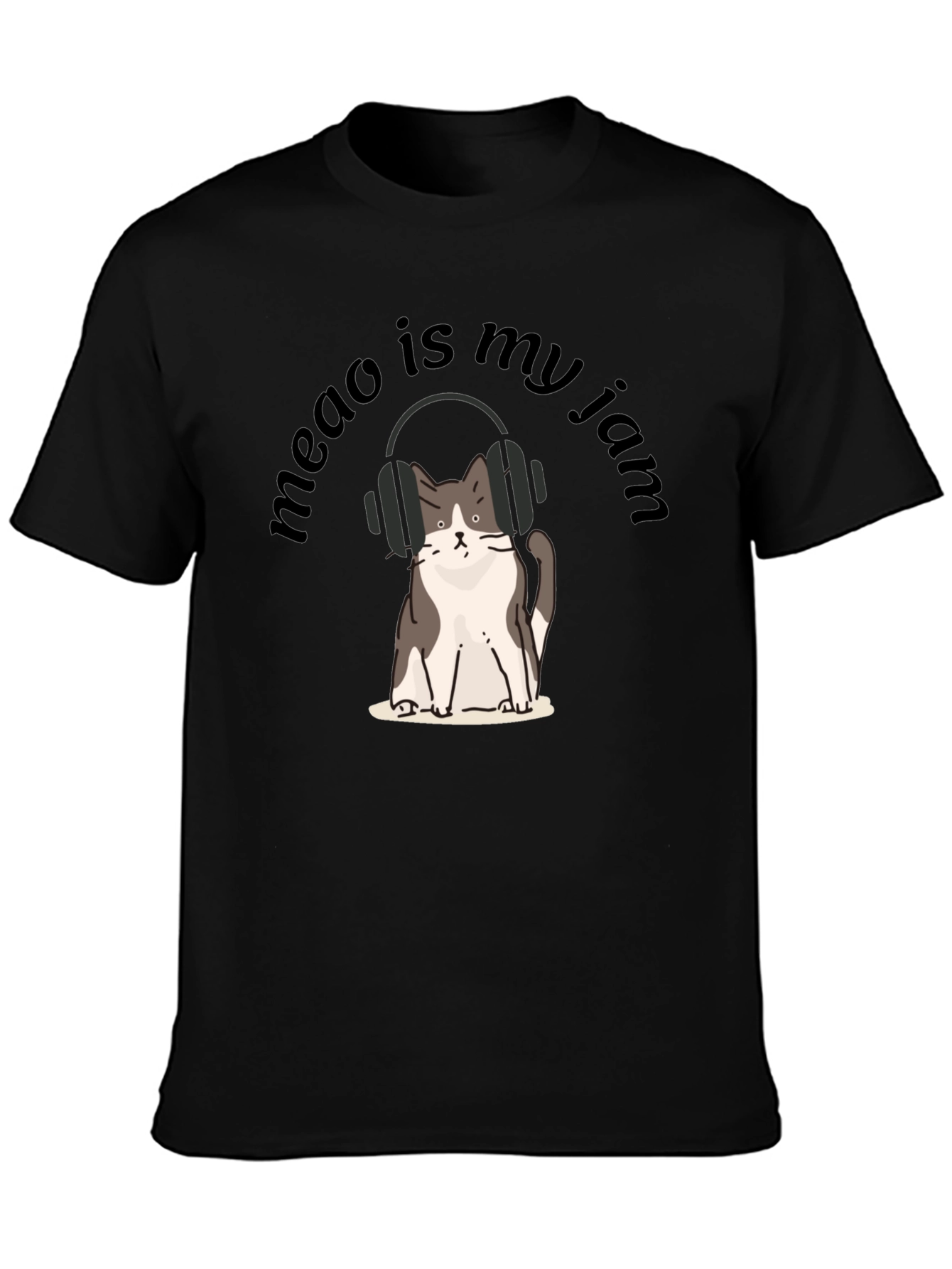 Meao is My Jam T-Shirt - Cat Lover Apparel
