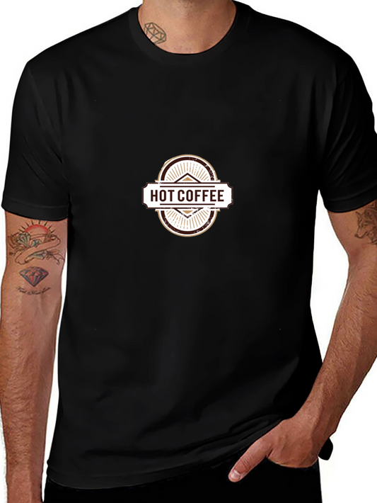 Hot Coffee Graphic Tee - Stylish Comfort
