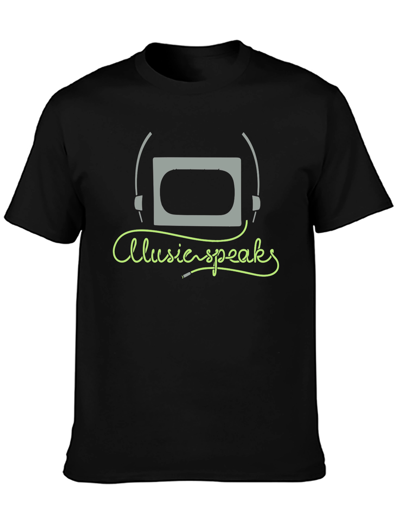 Music Speaks Graphic Tee - Stylish Comfort