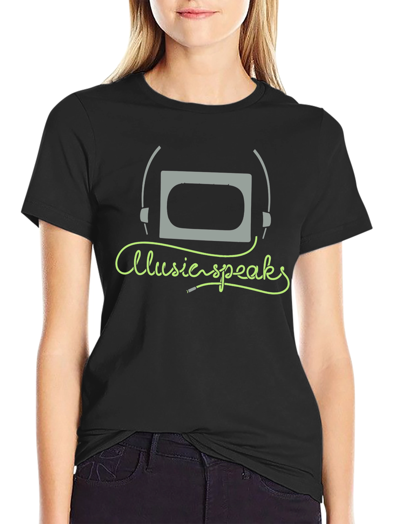 Music Speaks Graphic Tee - Stylish Comfort