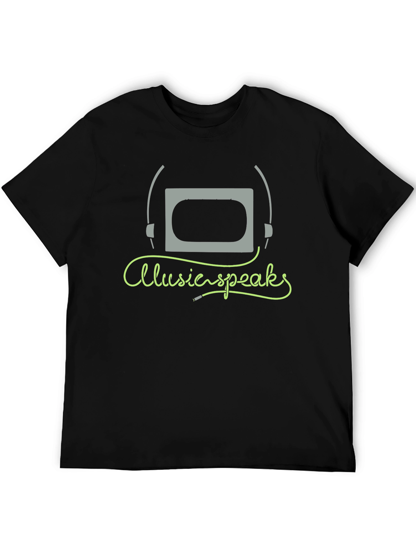 Music Speaks Graphic Tee - Stylish Comfort