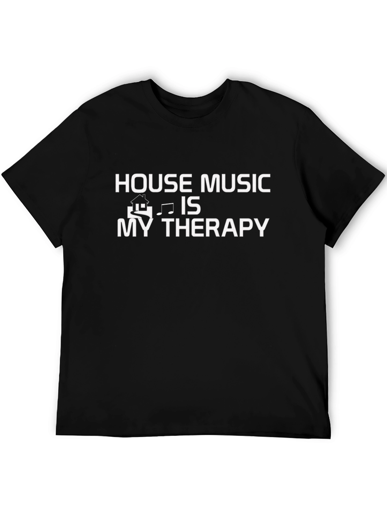 House Music Therapy T-Shirt - Unique Graphic Tee