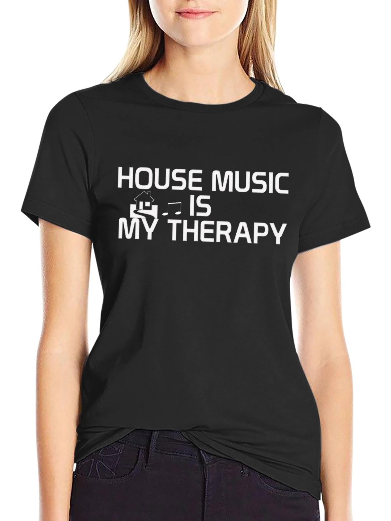 House Music Therapy T-Shirt - Unique Graphic Tee