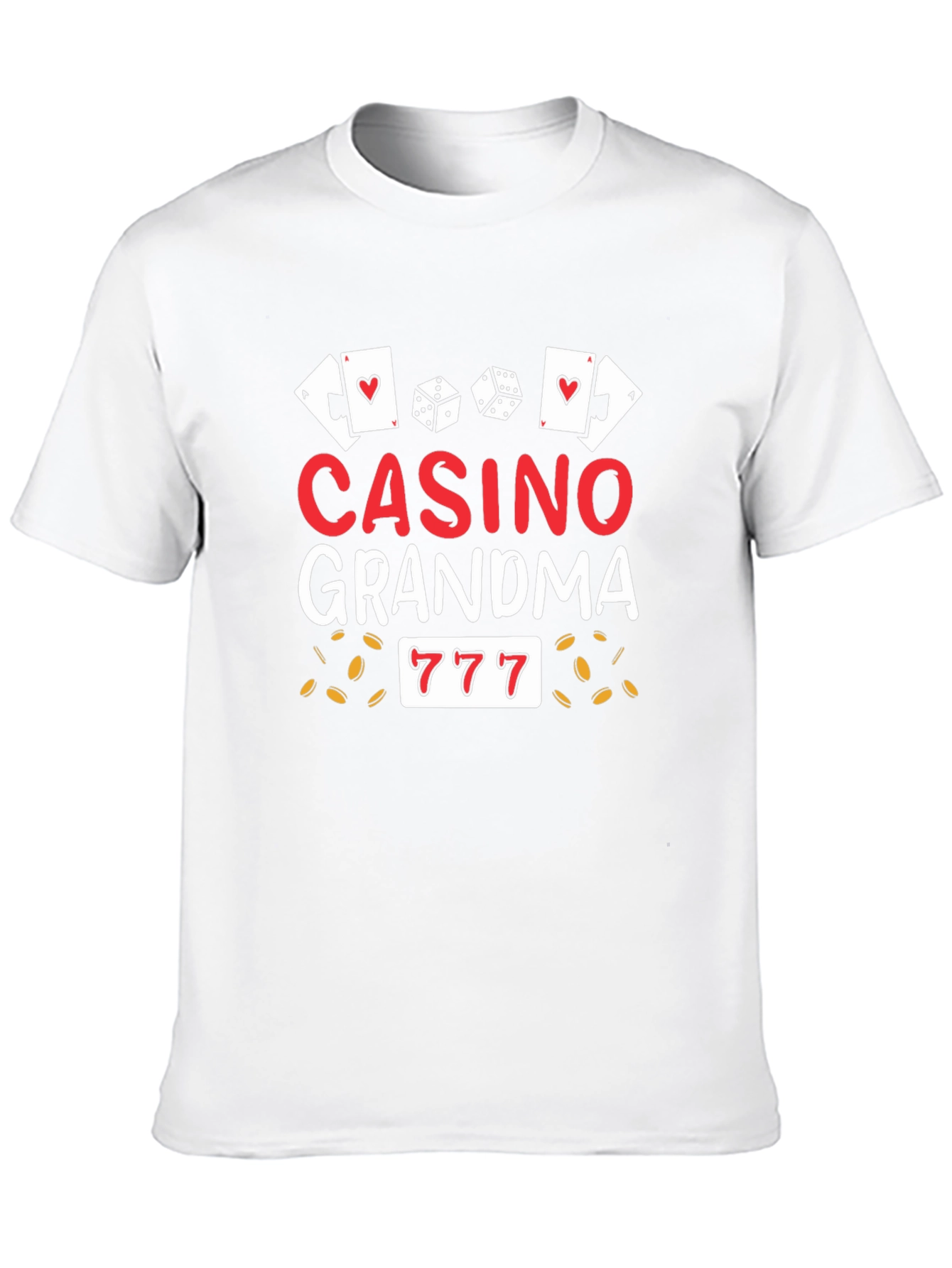 Casino Grandma Graphic T-Shirt