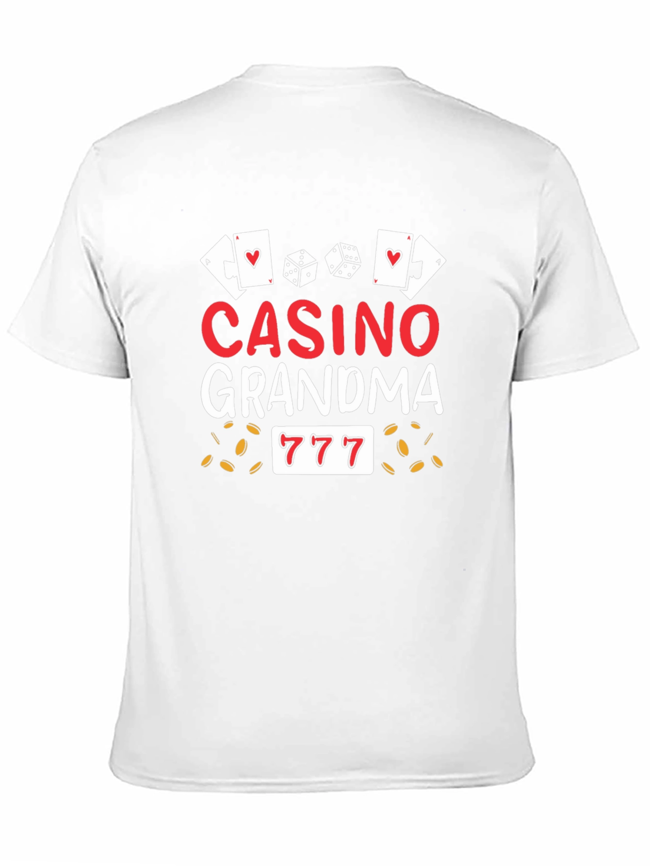Casino Grandma Graphic T-Shirt