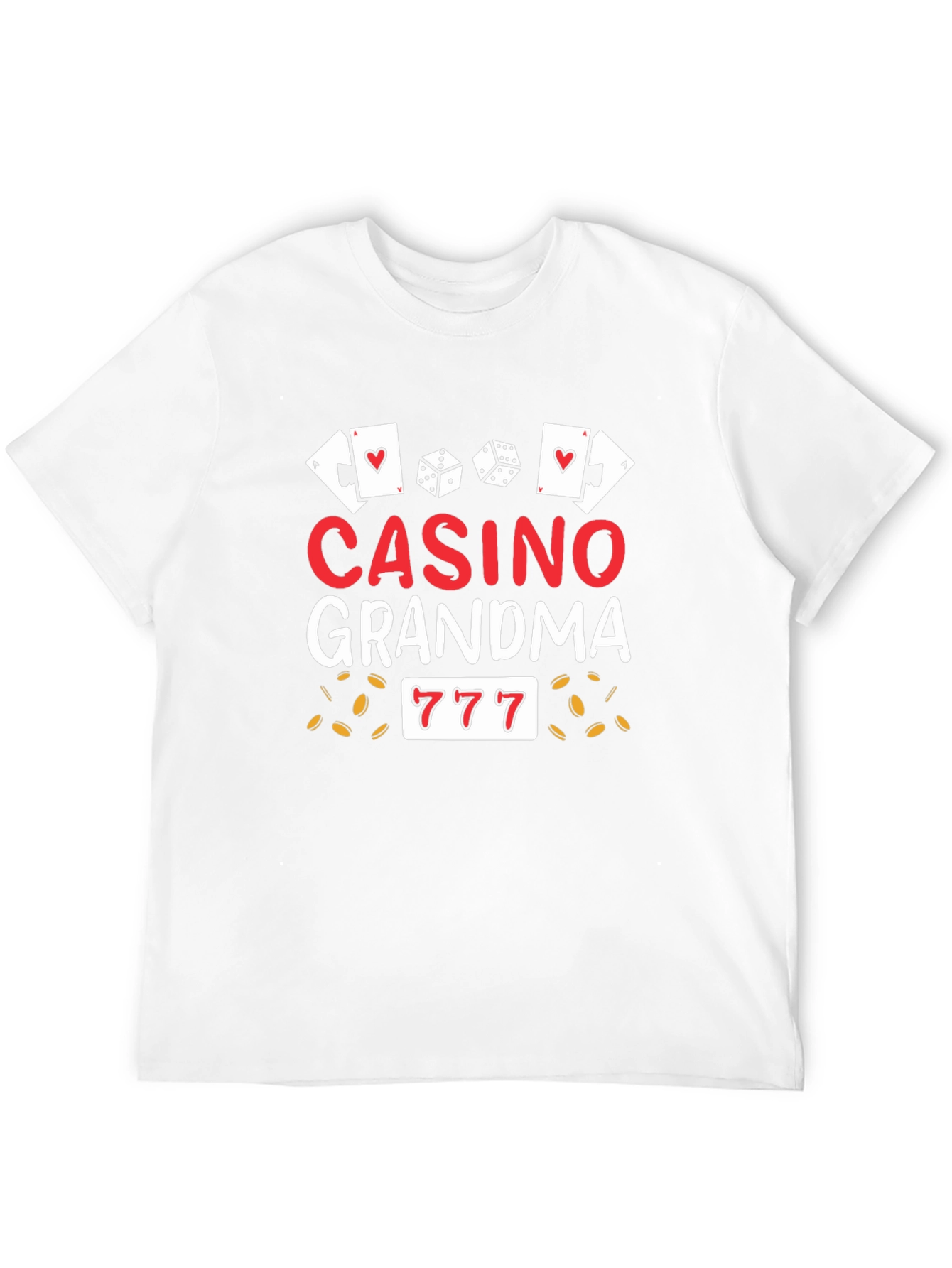 Casino Grandma Graphic T-Shirt