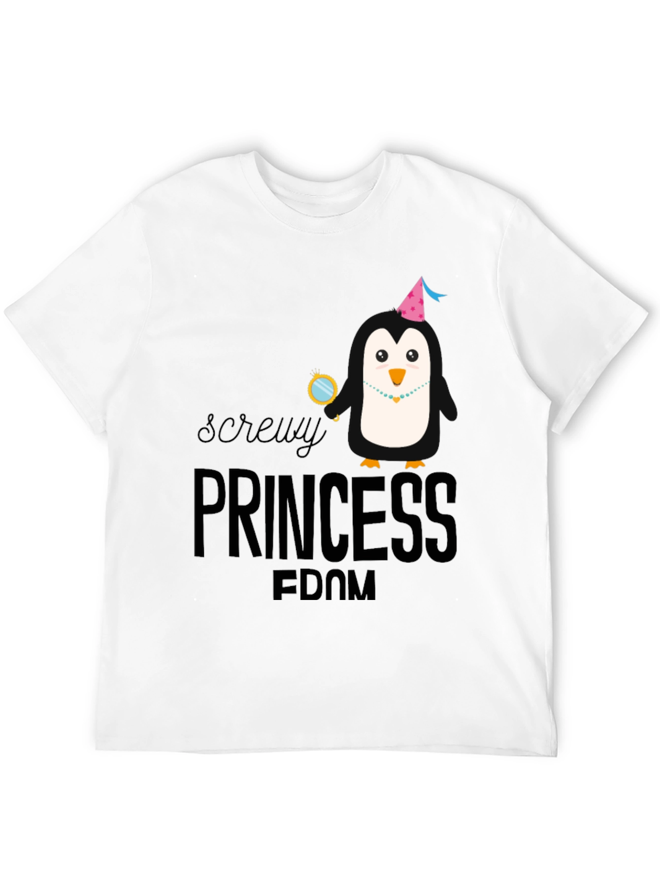 Screw Princessdom Mens Graphic Tee