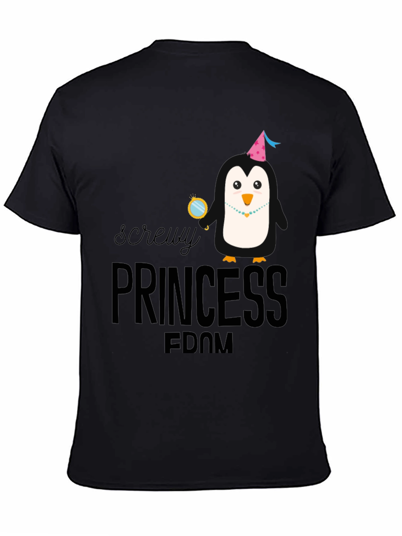 Screw Princessdom Mens Graphic Tee