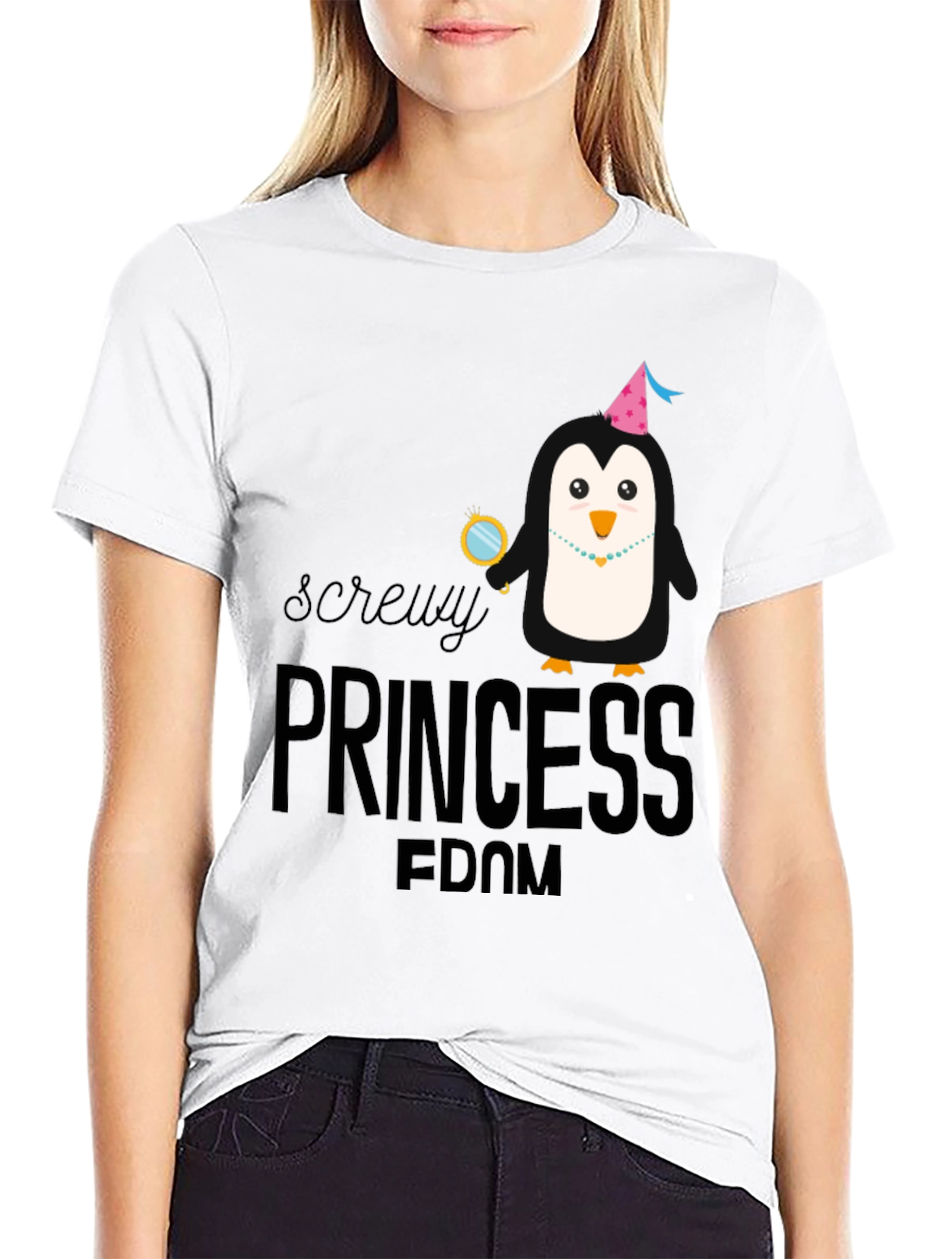 Screw Princessdom Mens Graphic Tee
